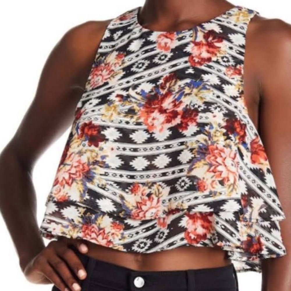 KING CROP TOP - ROSE RANGER